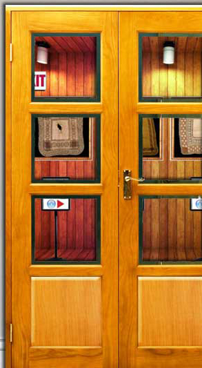 Exit door
